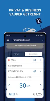 HANDY Parken android App screenshot 4