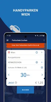 HANDY Parken android App screenshot 8